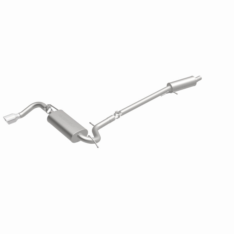 MagnaFlow 10-13 GMC Terrain L4 2.4L Single Straight D/S Rear Exit Stainless Cat Back Perf Exhaust - DTX Performance