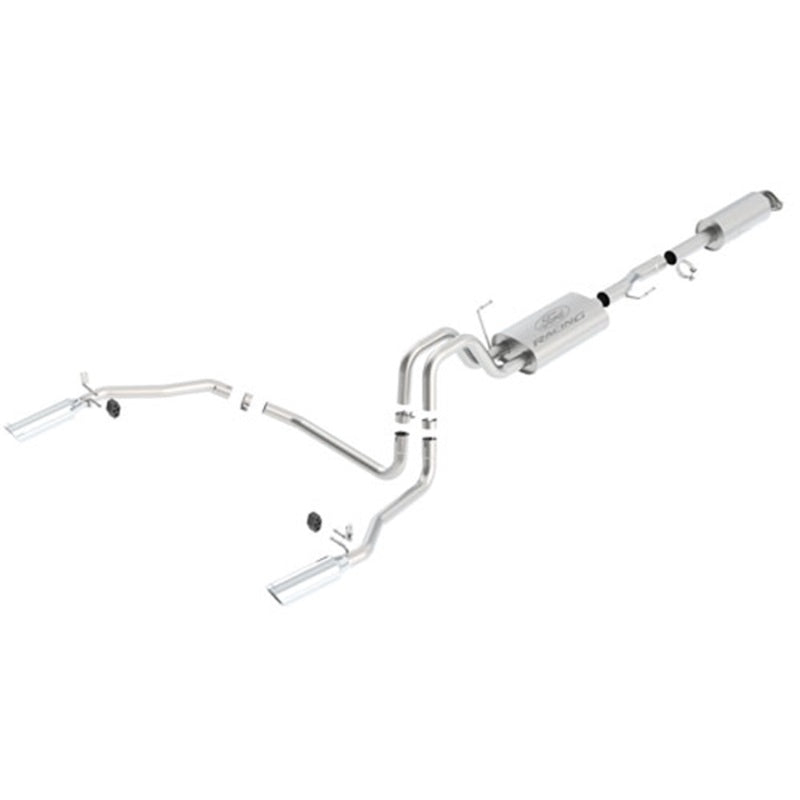 Ford Racing Ford F-150 5.0L TI-VCT Cat-Back Sport Exhaust System 145inch WB - DTX Performance