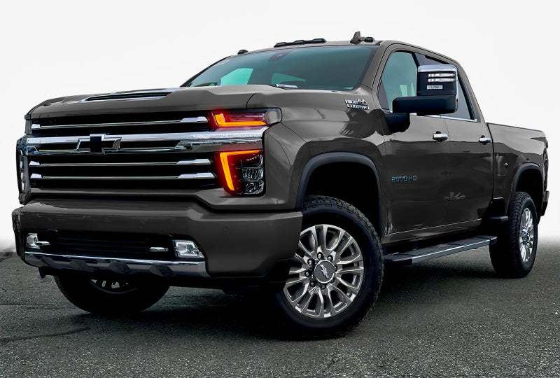 Oracle 20-21 Chevy Silverado HD 2500/3500 RGB+W Headlight DRL Upgrade Kit - ColorSHIFT 2 - DTX Performance