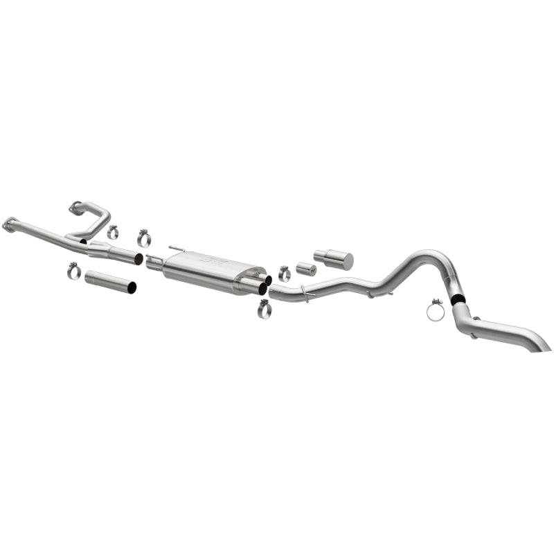 Magnaflow 22+ Toyota Tundra Overland Series 3in Single Straight Passenger Side Rear Cat-Back Exhaust - DTX Performance