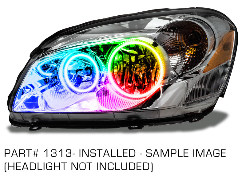 Oracle Buick Lucerne 06-11 Halo Kit - ColorSHIFT w/o Controller - DTX Performance