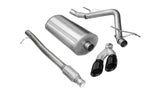 Corsa 10-13 Chevrolet Silverado Crew Cab/Short Bed 1500 4.8L V8 Black Sport Cat-Back Exhaust