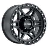 Method MR312 17x8.5 0mm Offset 8x170 130.81mm CB Matte Black Wheel