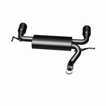 Load image into Gallery viewer, MagnaFlow 07-17 Jeep Wrangler JK 3.8/3.6L Dual Split Rear Exit Black Axle-Back Exhaust - DTX Performance