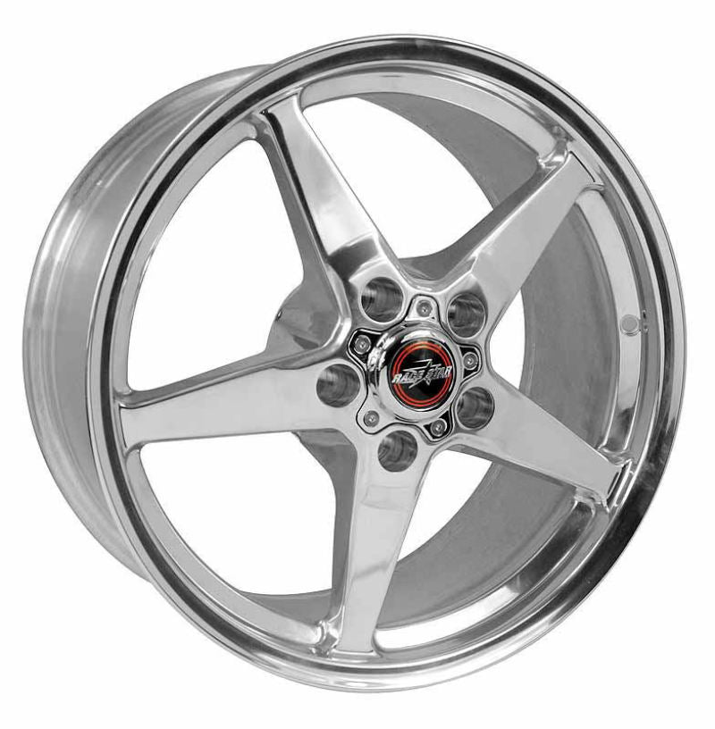 Race Star 92 Drag Star 18x10.5 5x4.75bc 8.1bs Direct Drill Polished Wheel - DTX Performance