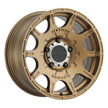 Load image into Gallery viewer, Method MR308 Roost 18x9 +18mm Offset 5x150 110.5mm CB Method Bronze Wheel - DTX Performance