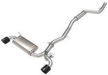 Load image into Gallery viewer, aFe POWER Takeda 2021 Toyota Supra 2.0L (t) 2.5in-3in 304 SS CB Exhaust w/ Black Tips - DTX Performance