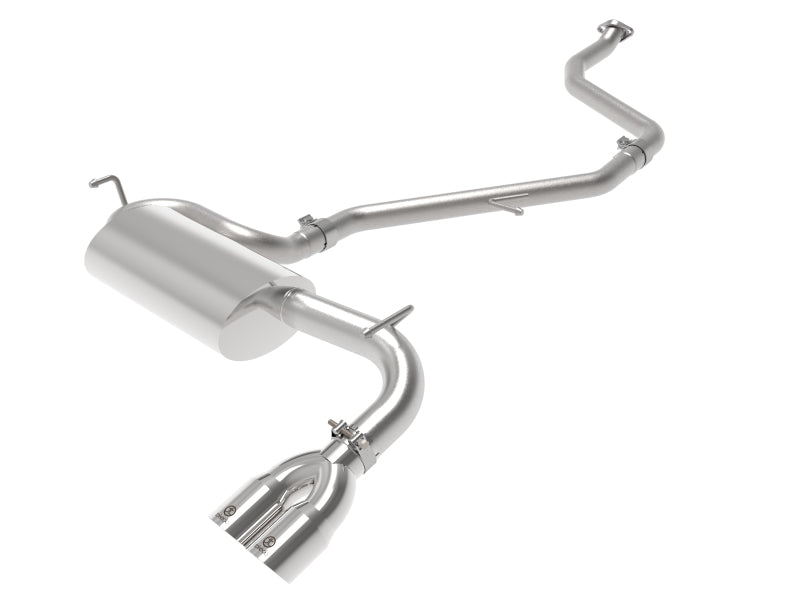 aFe POWER Takeda 2in to 2-1 304 SS Cat-Back Exhaust w/ Polished Tips 11-17 Lexus CT200h 1.8L - DTX Performance