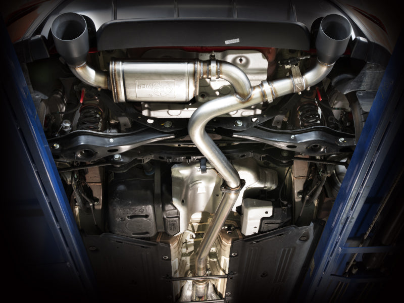 aFe 22-23 Hyundai Kona N L4 2.0L(t) Takeda 3in 304 SS Cat-Back Exhaust System w/ Black Tips - DTX Performance