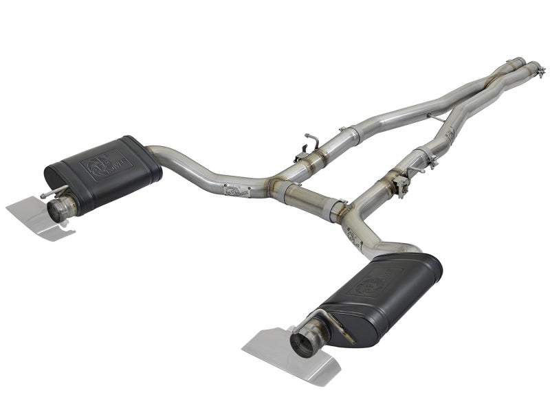 aFe MACH Force-Xp 304 SS Catback Exhaust 17-19 Dodge Challenger V8-5.7L - DTX Performance