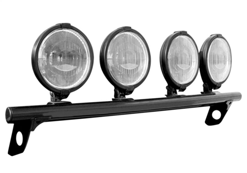 N-Fab Light Bar 99-07 Ford F250/F350 Super Duty/Excursion - Tex. Black - Light Tabs - DTX Performance