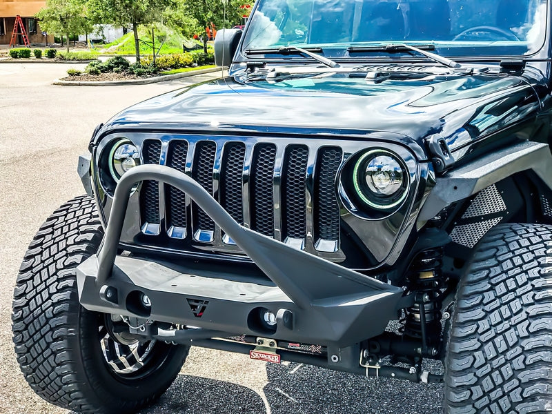 Oracle Oculus Bi-LED Projector Headlights for Jeep JL/Gladiator JT - Matte Black - 5500K - DTX Performance