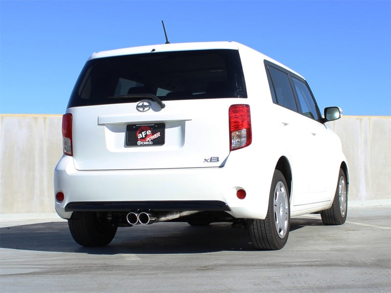 aFe Takeda Exhaust Axle-Back 08-14 Scion xB L4 2.4L 304SS Polished Dual Tips Exhaust - DTX Performance