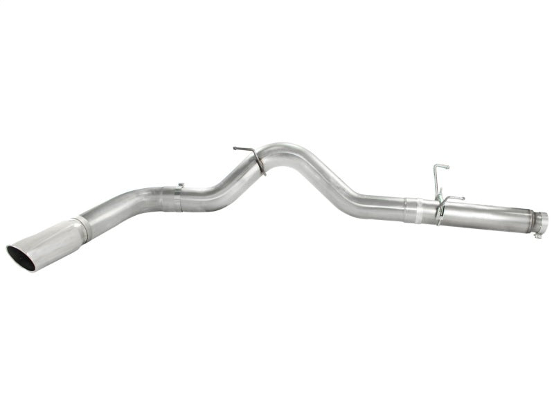 aFe MACHForce XP 5in DPF-Back 409SS Exhaust Dodge Diesel Trucks 07.5-12 L6-6.7L (td) Polished Tip - DTX Performance