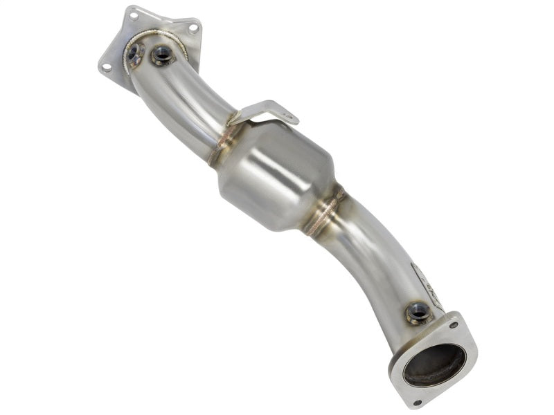 aFe Twisted Steel Down-Pipe Catted 13-16 Cadillac ATS L4-2.0L (t) - DTX Performance