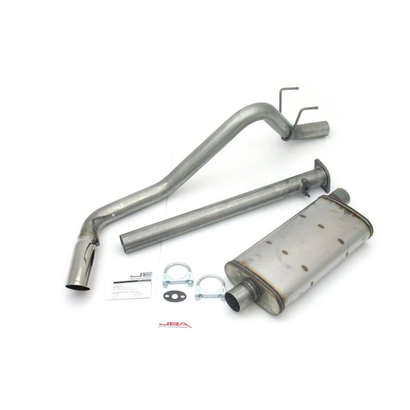 JBA 00-04 Toyota Tacoma (Xtra Cab) 3.4L 409SS Pass Side Single Exit Cat-Back Exhaust - DTX Performance