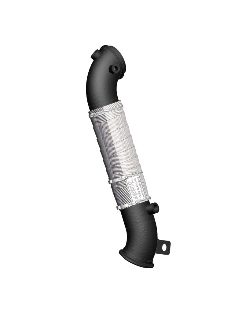 MBRP 11-15 Chev/GMC 6.6L Duramax 3in Black Turbo Down Pipe - DTX Performance