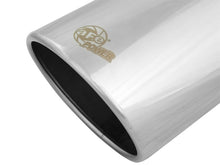 Load image into Gallery viewer, aFe Universal Bolt On Exhaust Tip Polished 5in Inlet x 6in Outlet x 12in Long - DTX Performance