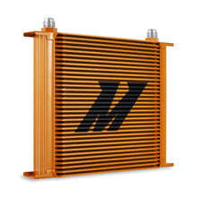 Load image into Gallery viewer, Mishimoto Universal 34 Row Oil Cooler - Gold - DTX Performance