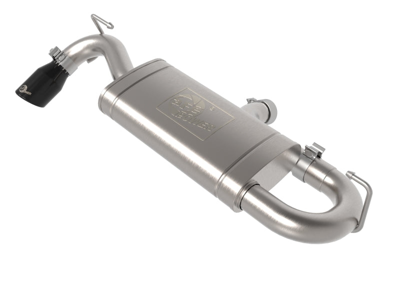 aFe Ford Bronco Sport 21-22 L3-1.5L (t)/L4-2.0L (t) Vulcan Axle-Back Exhaust System- Black Tips - DTX Performance