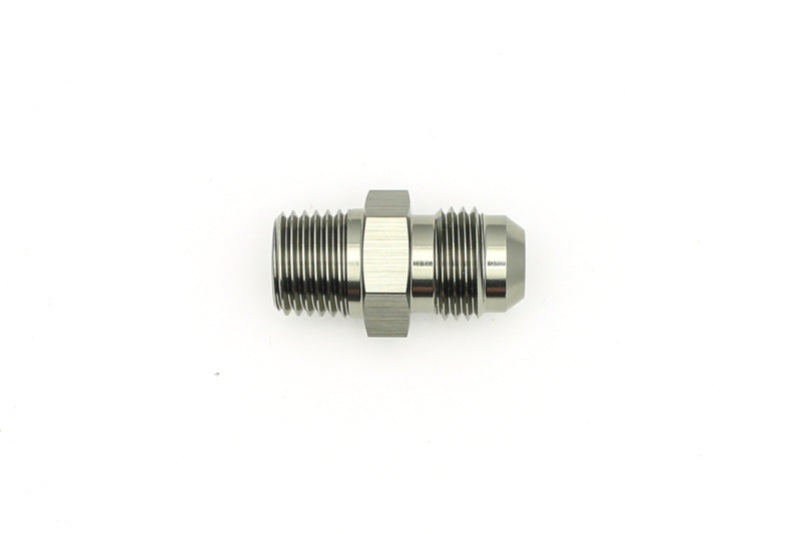 DeatschWerks 6AN Male Flare To 1/4in. Male NPT Adapter - DTX Performance