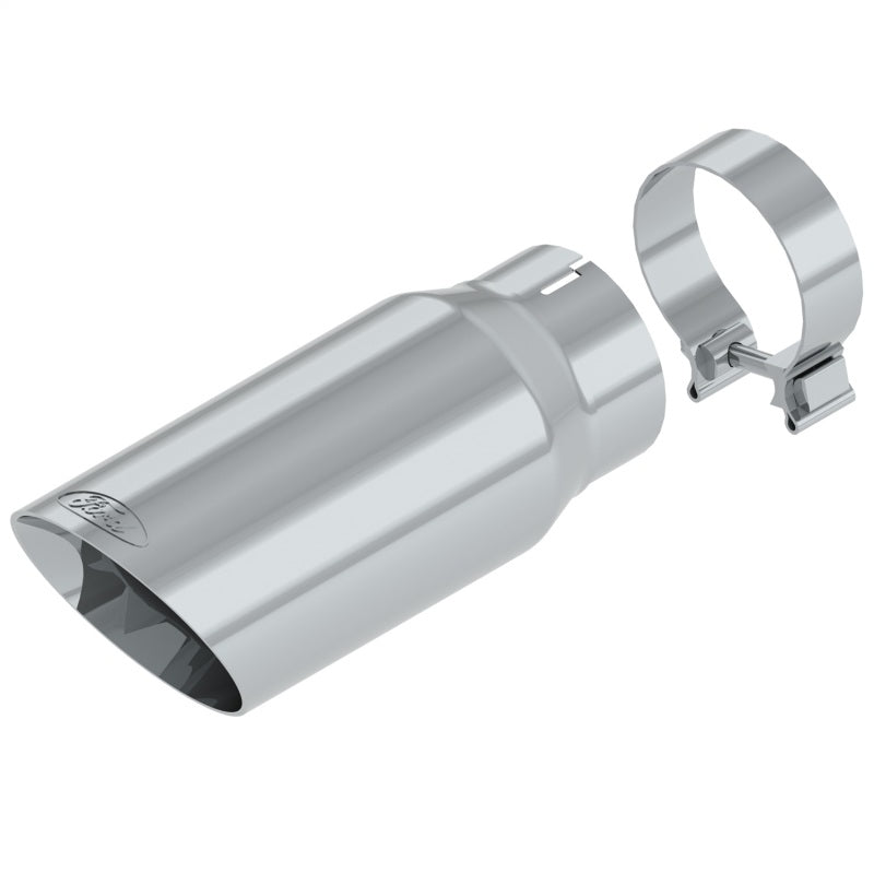 Ford Racing 17-22 Super Duty Exhaust Tip - Chrome - DTX Performance