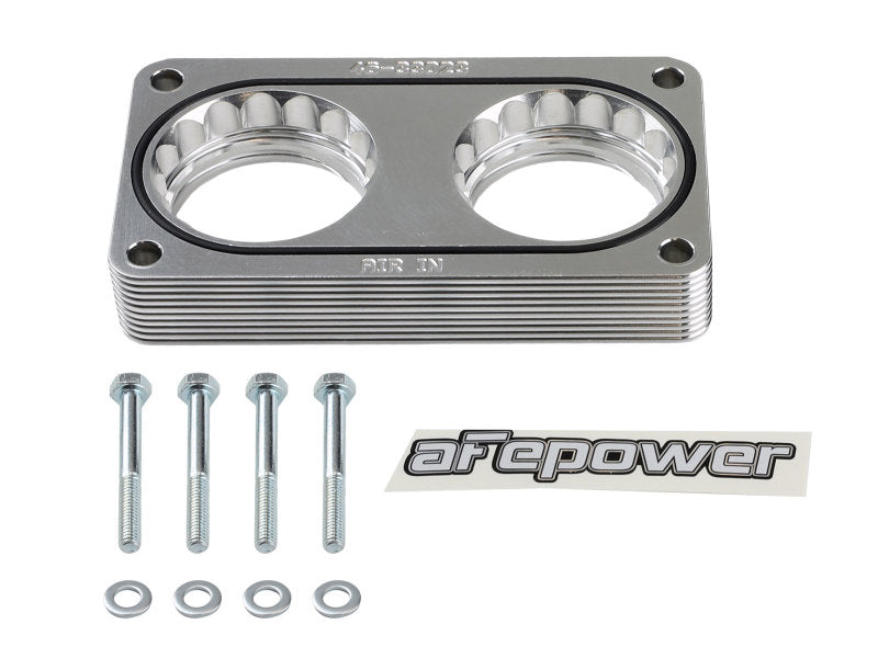 aFe Silver Bullet Throttle Body Spacer Kit Ford Trucks 05-10 V10-6.8L - DTX Performance