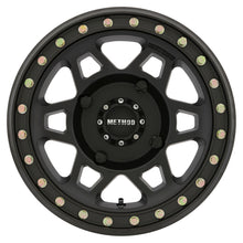 Load image into Gallery viewer, Method MR405 UTV Beadlock 15x7 / 4+3/13mm Offset / 4x156 / 132mm CB Matte Black Wheel - DTX Performance