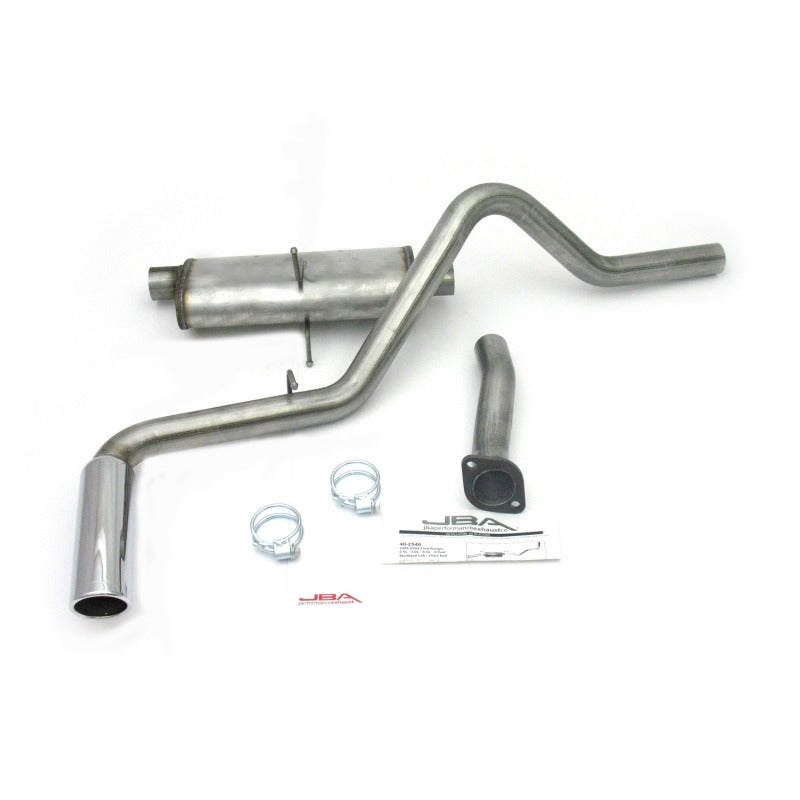 JBA 98-11 Ford Ranger Reg Cab/Short Bed 2.5L/3.0L/4.0L 409SS Pass Side Single Exit Cat-Back Exhaust - DTX Performance