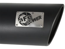 Load image into Gallery viewer, aFe MACH Force-XP 409 SS Right Side Single Wall Exhaust Tip 5in Inlet x 7in Outlet x 15in L - DTX Performance