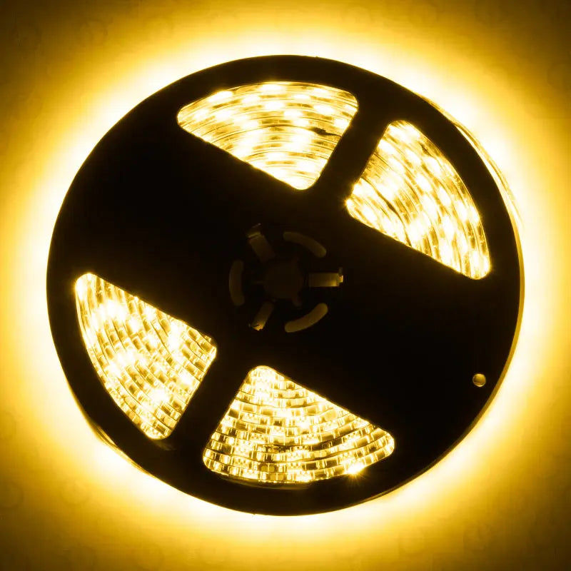 Oracle Exterior Black Flex LED Spool - Yellow - DTX Performance