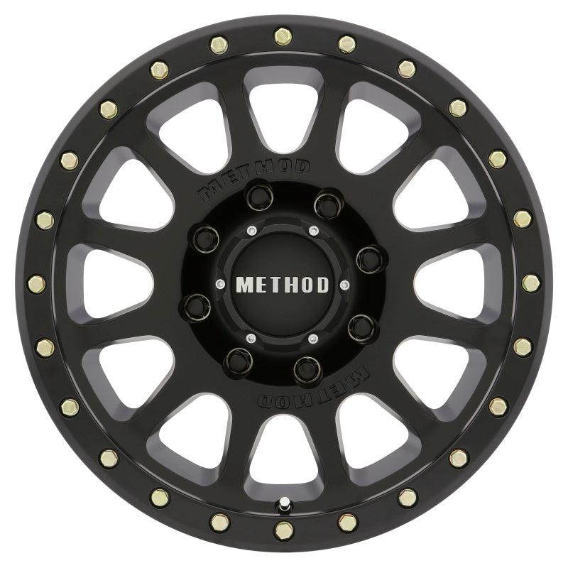 Method MR305 NV HD 18x9 +18mm Offset 8x180 130.81mm CB Matte Black Wheel - DTX Performance