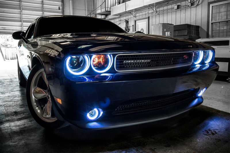 Oracle Dodge Challenger 08-14 LED Waterproof Halo Kit - White - DTX Performance