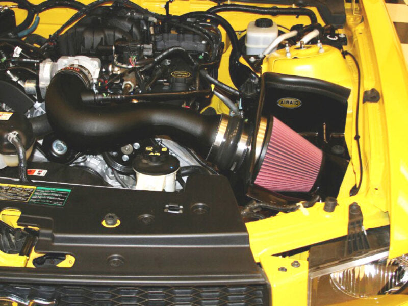 Airaid 05-09 Mustang 4.0L V6 MXP Intake System w/ Tube (Oiled / Red Media) - DTX Performance