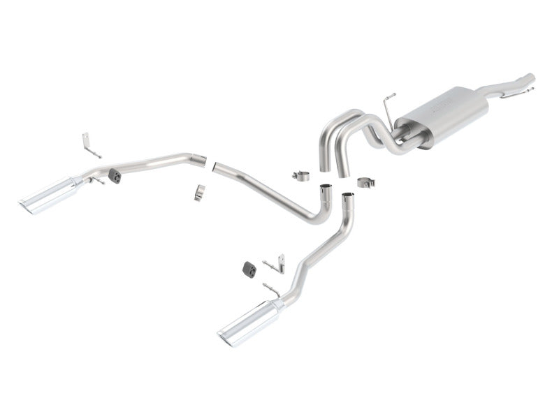 Borla 05-08 Ford F-150 66in/78in Bed 4dr SS Catback Exhaust - DTX Performance