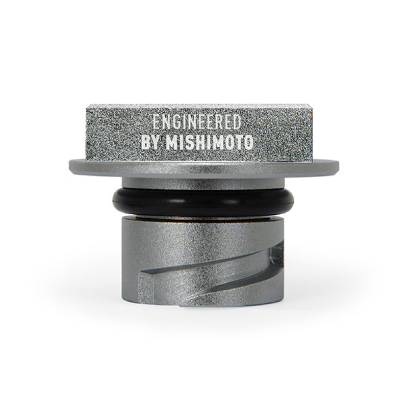 Mishimoto 2013+ GM LT1 / 2.0T Ecotec Hoonigan Oil FIller Cap - Silver - DTX Performance