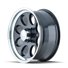 Load image into Gallery viewer, ION Type 171 15x10 / 5x120.65 BP / -38mm Offset / 83.82mm Hub Black/Machined Wheel - DTX Performance