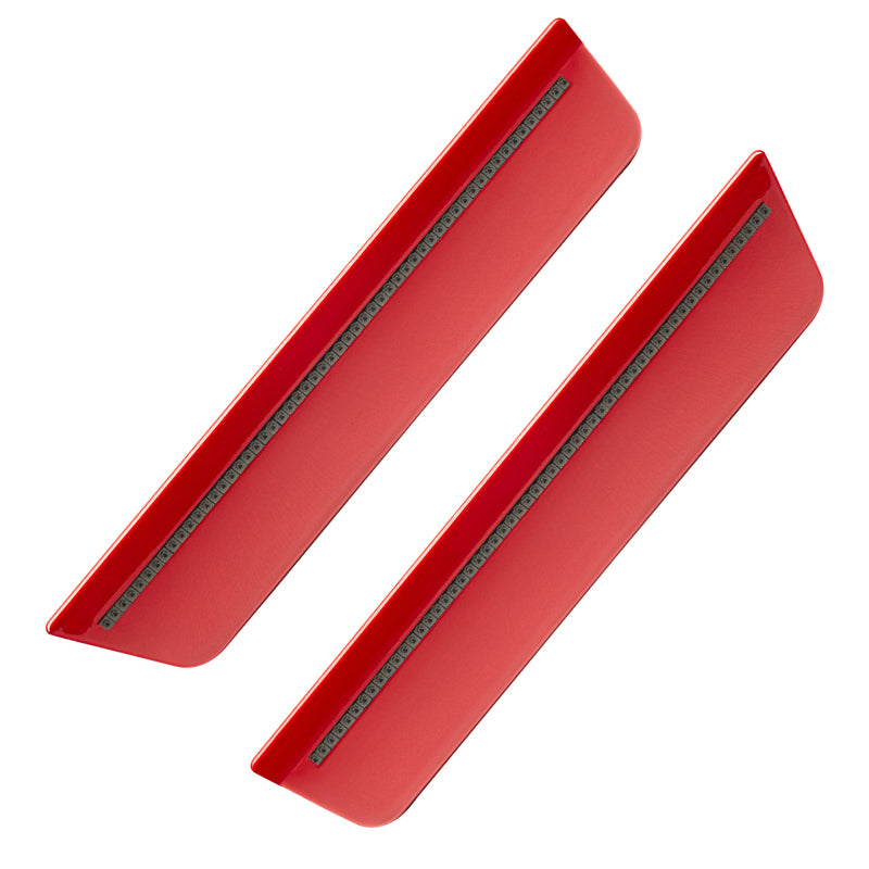 Oracle 11-14 Dodge Charger Concept Sidemarker Set (Rear Only) - Tinted - Red Line Pearl (JRYPRY) - DTX Performance