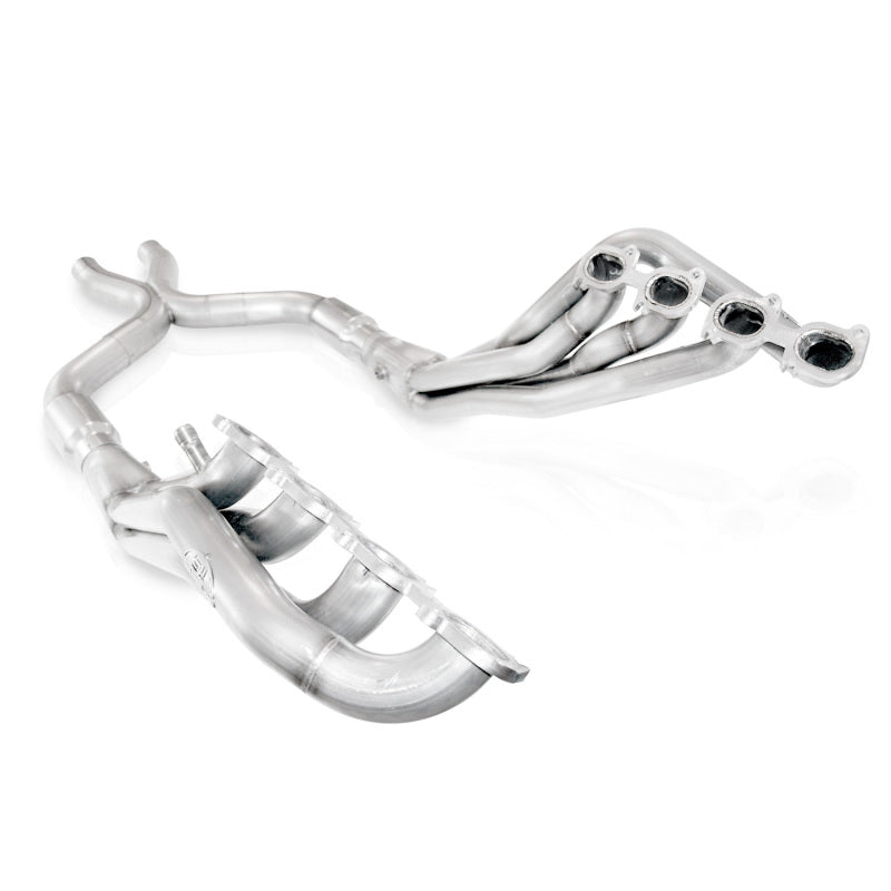 Stainless Works 2011-14 Shelby GT500 Headers 1-7/8in Primaries High-Flow Cats 3in X-Pipe - DTX Performance