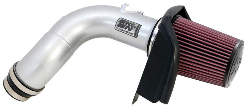 K&N 09 Acura TSX 2.4L Silver Typhoon Intake - DTX Performance