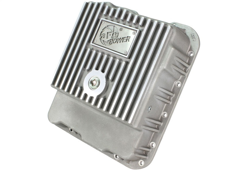 aFe Transmission Pan (Raw Finish) GM Trucks 99-16 (4L60-E/4L60E/4L65E/4L70E/4L75E) - DTX Performance