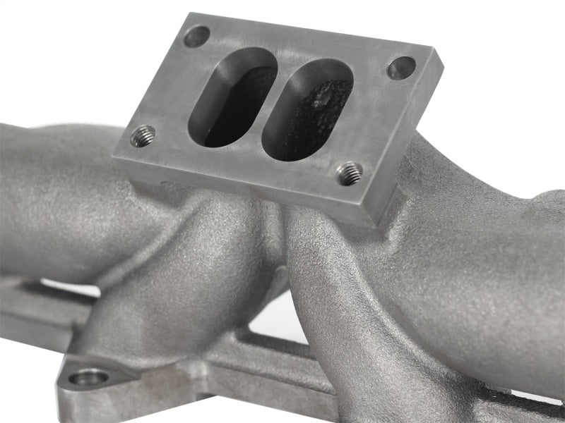 aFe Power BladeRunner Ported Ductile Iron Exhaust Manifold 98.5-02 Dodge Diesel Trucks L6-5.9L (td) - DTX Performance