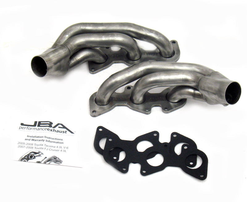 JBA 03-09 Toyota 4.0L V6 w/o A.I.R. 1-1/2in Primary Raw 409SS Cat4Ward Header - DTX Performance