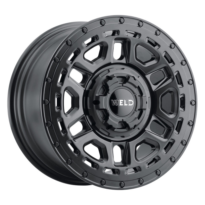 Weld Off-Road W119 17X8.5 Crux 5X100 5X114.3 ET38 BS6.25 Satin Black 72.56 - DTX Performance