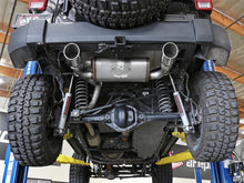 Load image into Gallery viewer, aFe Rebel Series 2.5in 409 SS Axle-Back Exhaust w/Polished Tips 07+ Jeep Wrangler (JK) V6 3.6L/3.8L - DTX Performance