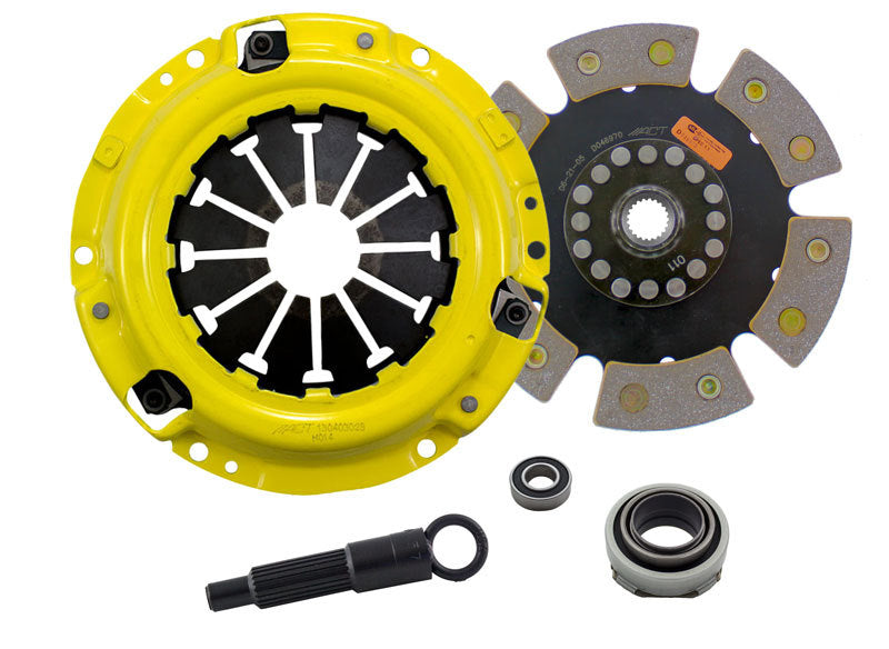 ACT 1988 Honda Civic HD/Race Rigid 6 Pad Clutch Kit - DTX Performance