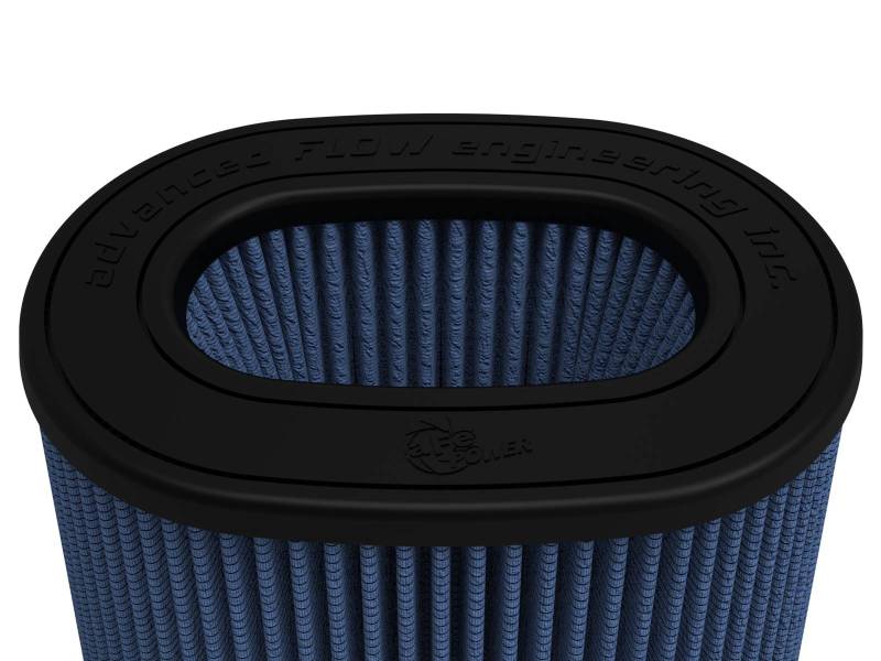 aFe MagnumFLOW Pro 5R Air Filter (6 x 4)in F x (8-1/2 x 6-1/2)in B x (7-1/4 x 5)in T x 7-1/4in H - DTX Performance