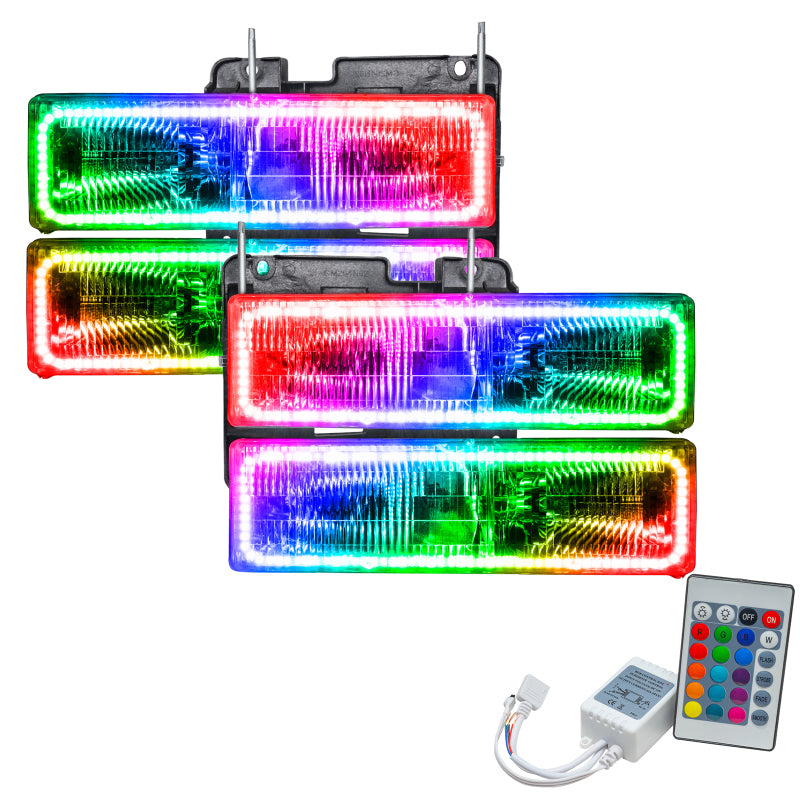 Oracle 92-99 Chevrolet Suburban SMD HL - ColorSHIFT w/ Simple Controller - DTX Performance