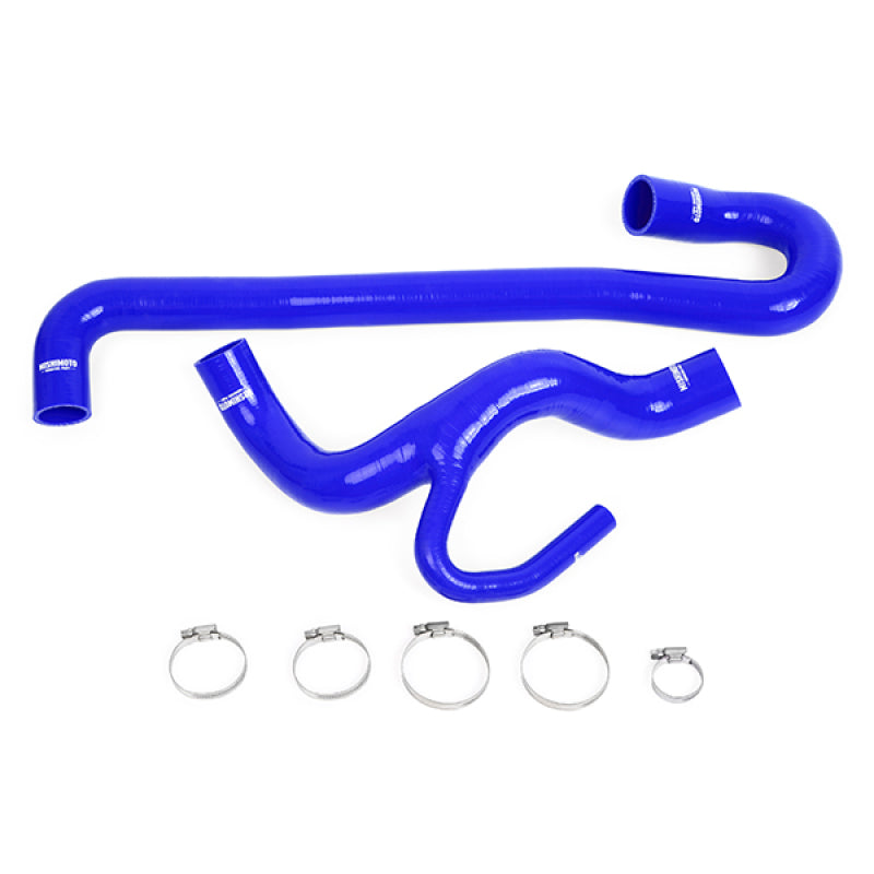 Mishimoto 12+ Jeep Grand Cherokee SRT8 6.4L V8 Blue Silicone Radiator Hose Kit - DTX Performance