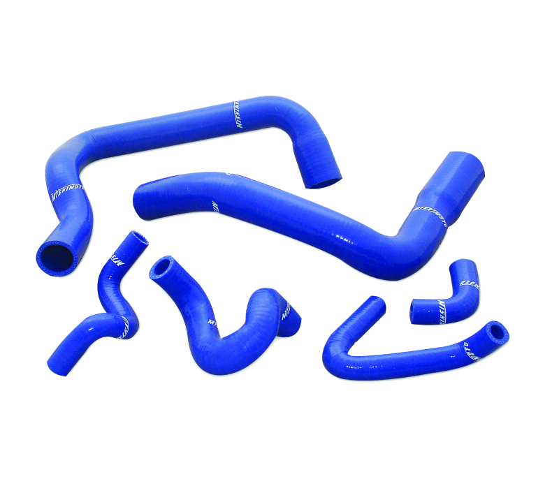 Mishimoto 86-93 Ford Mustang Blue Silicone Hose Kit - DTX Performance